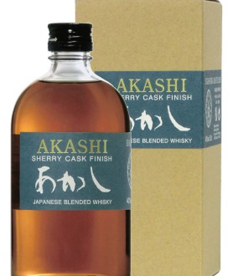 Akashi Blended Sherry Cask - astuccio