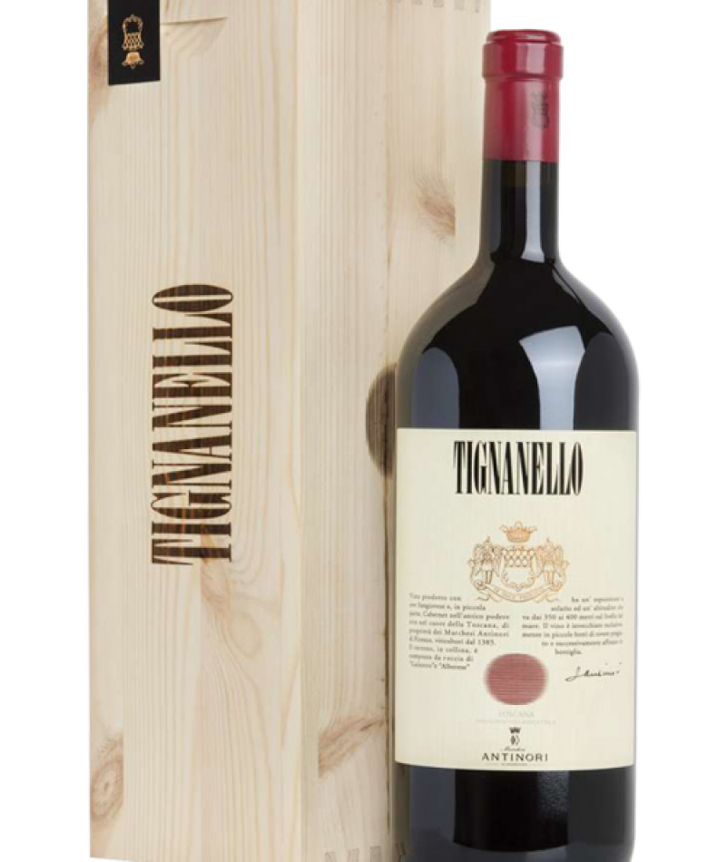 Tignanello - 2018 - Magnum Cassa Legno