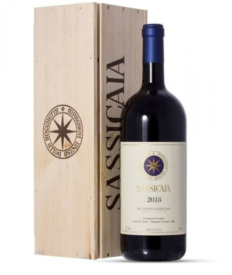 Sassicaia - 2023 - Magnum Cassa Legno