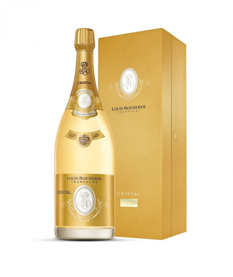 Cristal Brut - 2008 Jeroboam Astuccio